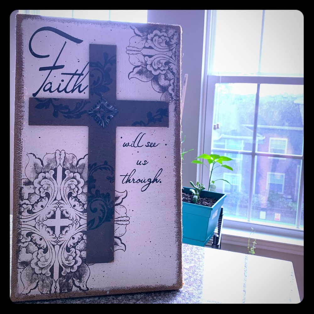Faith will see us through Wall Art